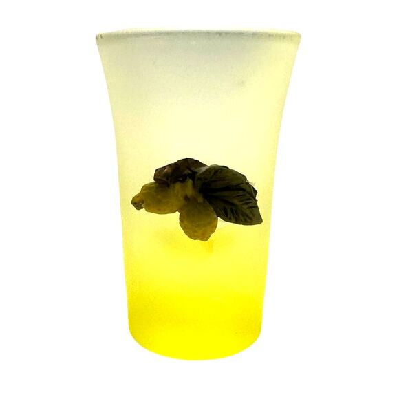 Vintage Italian Dal Santo Limoncello One-of-a-Kind 14PC Decanter/Tray/12 Glasses - Picture 10 of 16